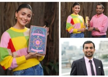 Alia-Bhatt-Along-with-Phool.co-founder ankit agarwal