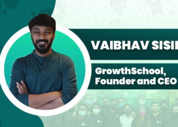 Vaibhav Sisinty GrowthSchool Founder, and CEO