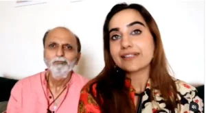 Kusha Kapila with his father