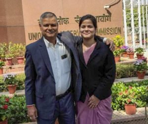 shakti dubey with his father