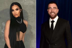 travis kelce Maya Benberry