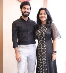 rajisha vijayan with Aswin Menon
