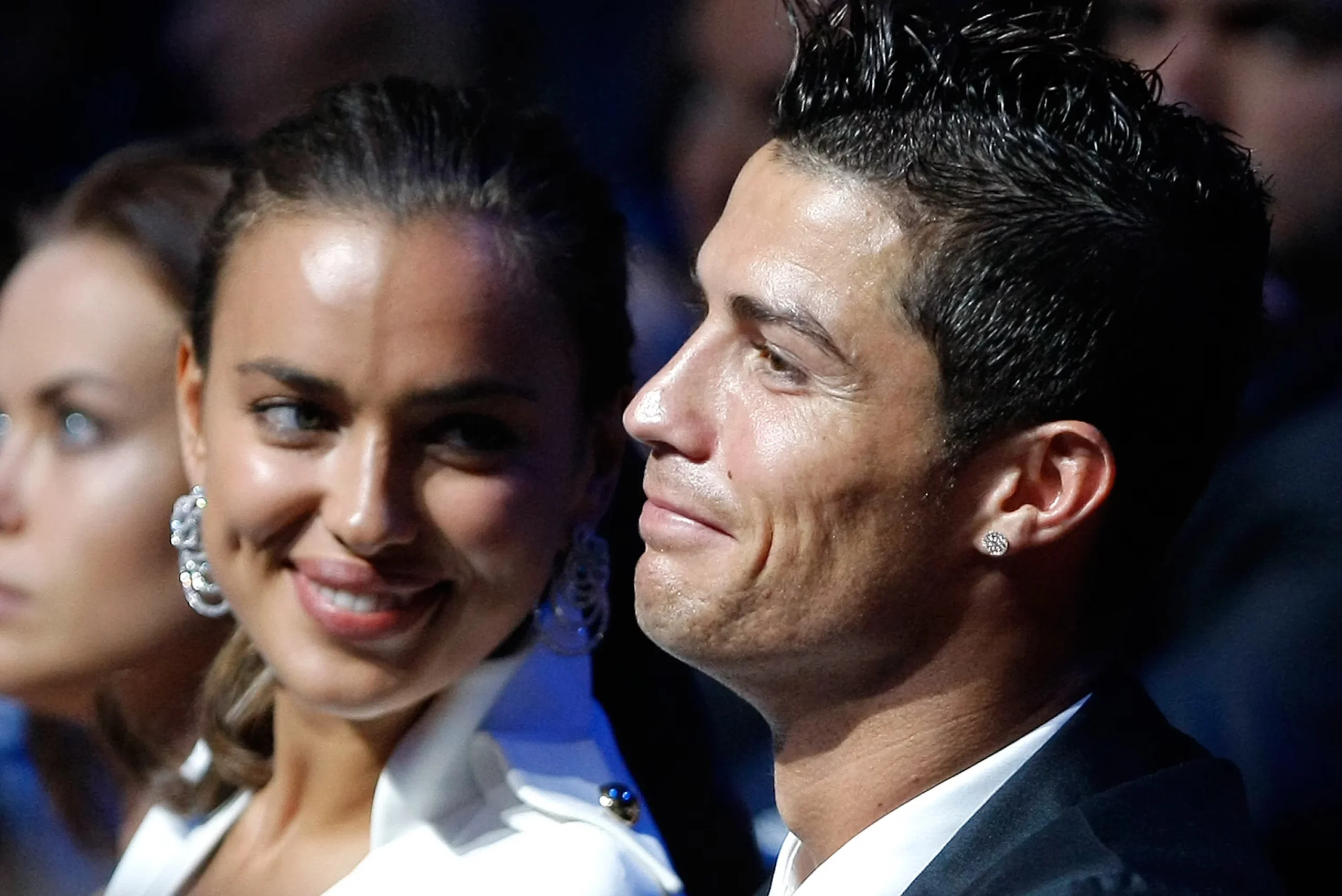 Irina Shayk with ronaldo