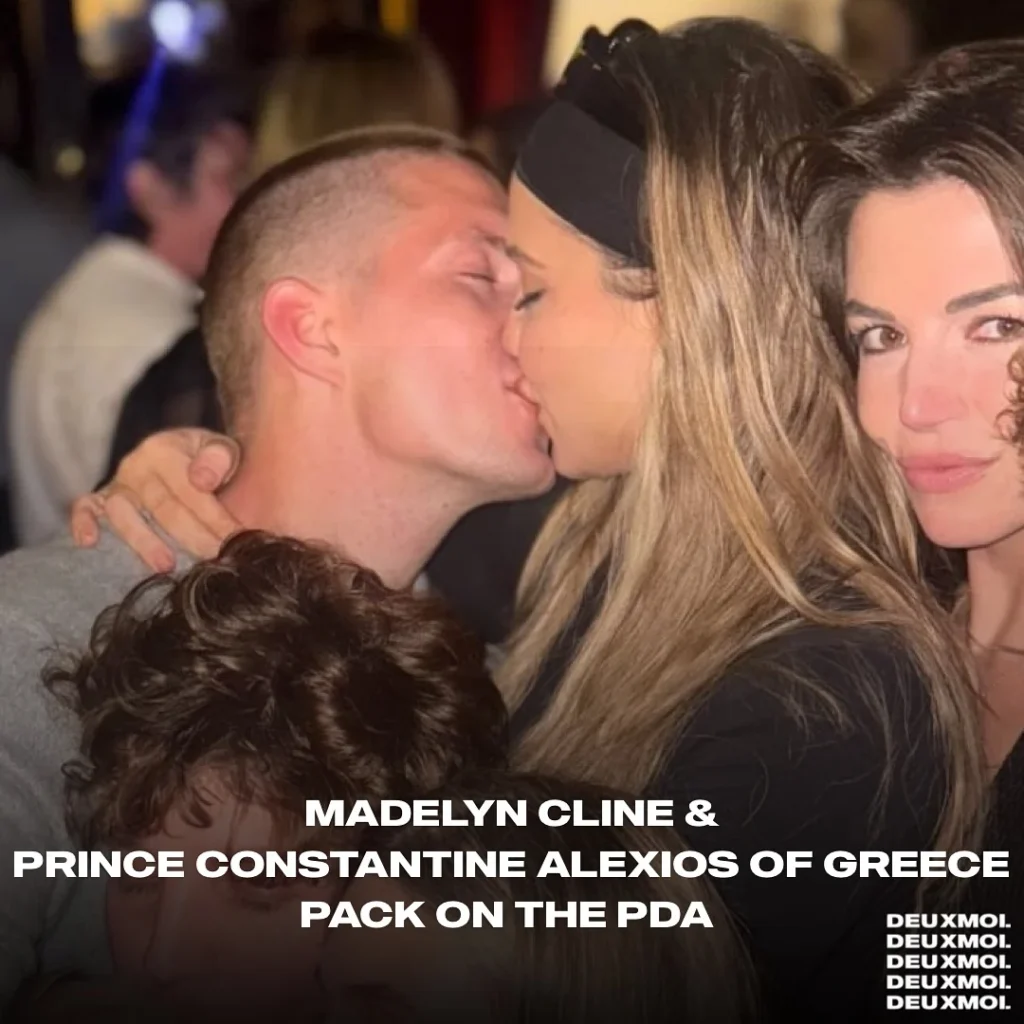 madelyn cline with Prince Constantine Alexios