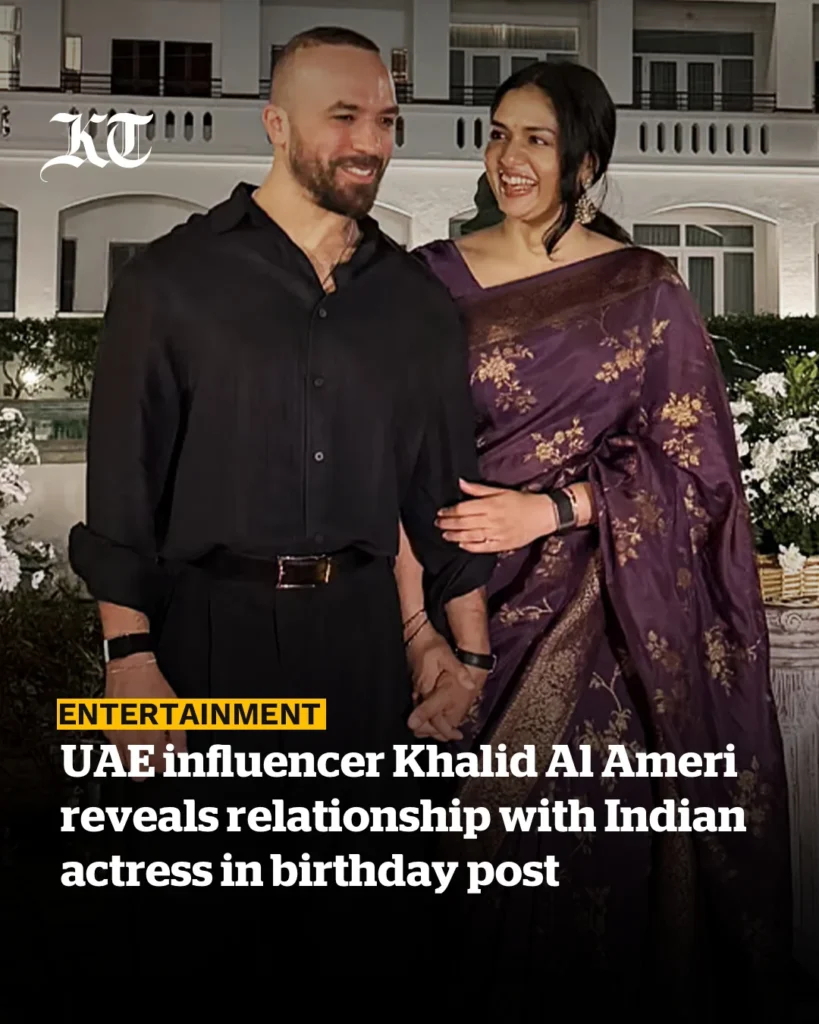 sunaina yella with khalid al ameri