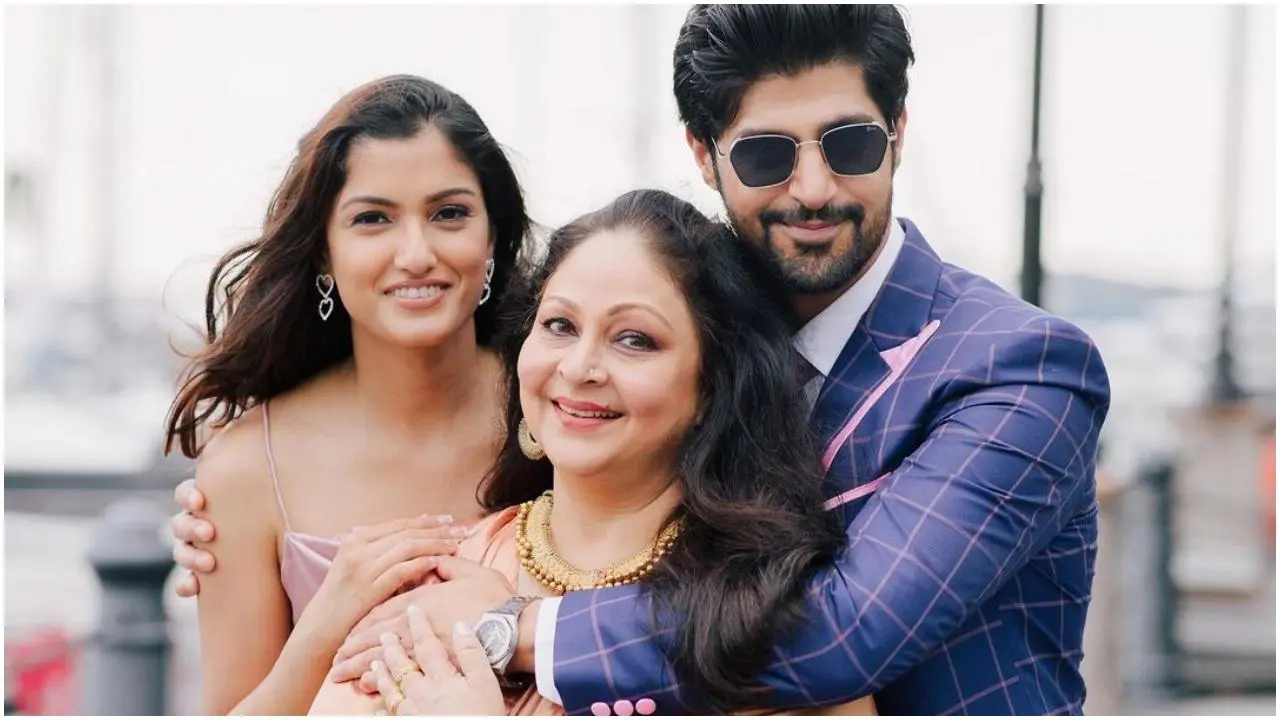 Tanuj Virwani Family
