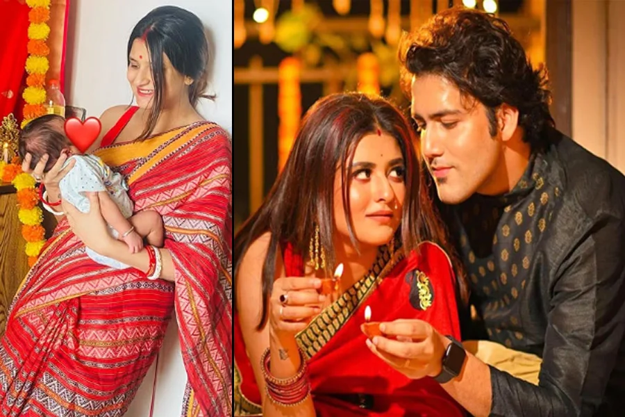 Rupsa Chatterjee Family