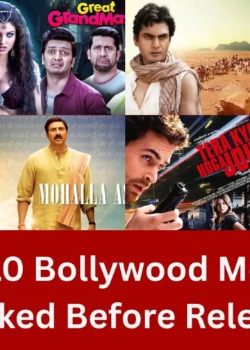 Top 10 Bollywood Movies Leaked Before Release