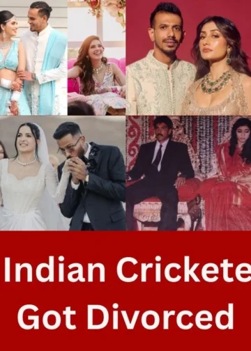 Top 10 Indian Cricketers Who Got Divorced
