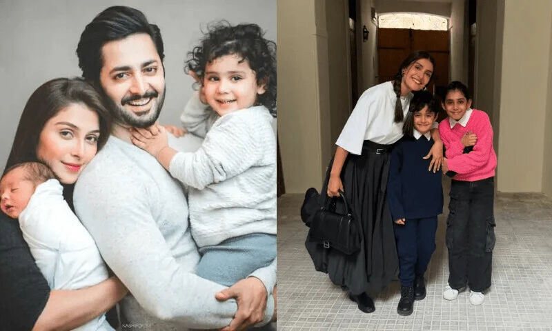 Ayeza Khan Family